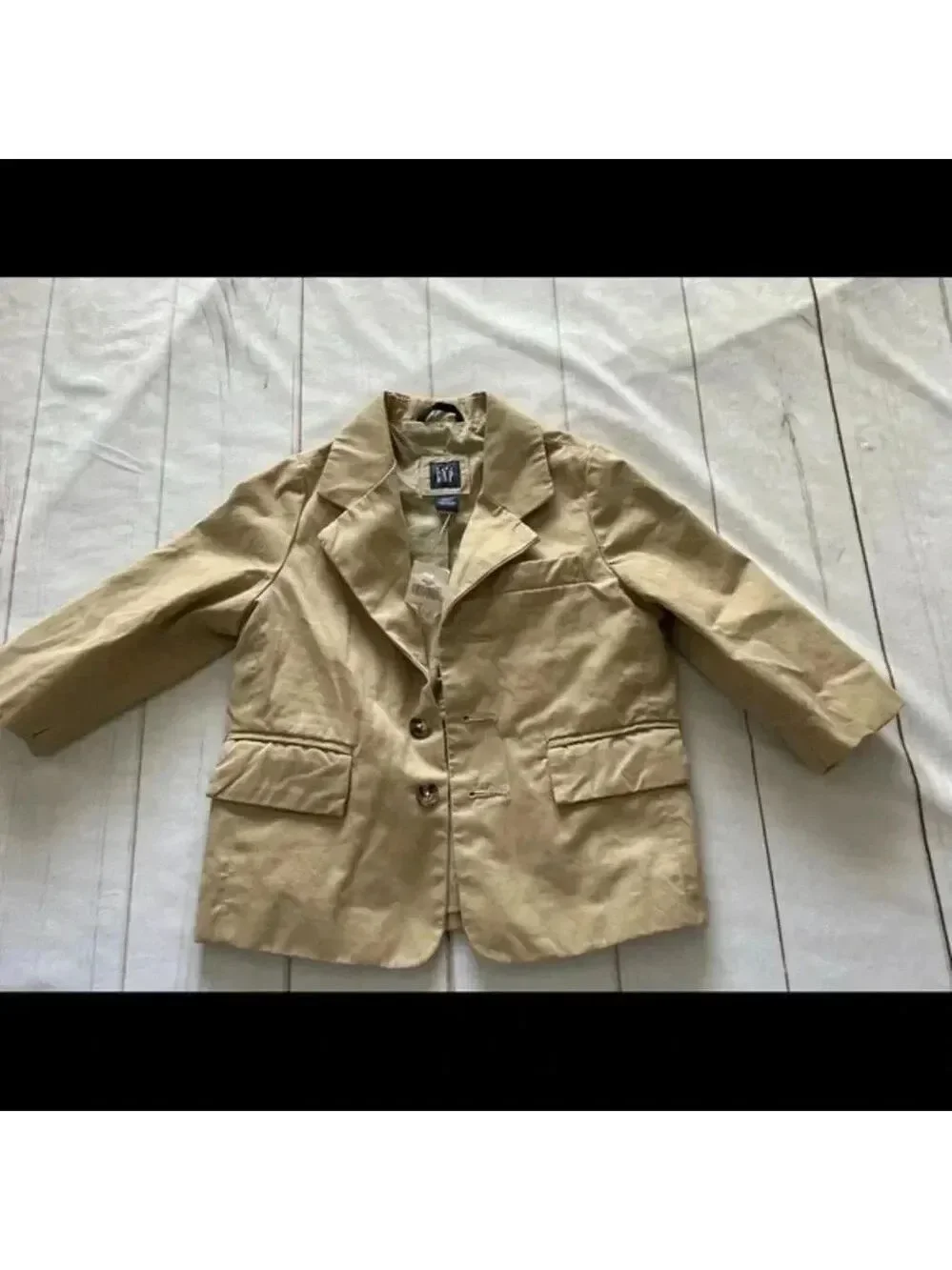 NWT BABY Gap khaki Unisex jacket toddler2 years